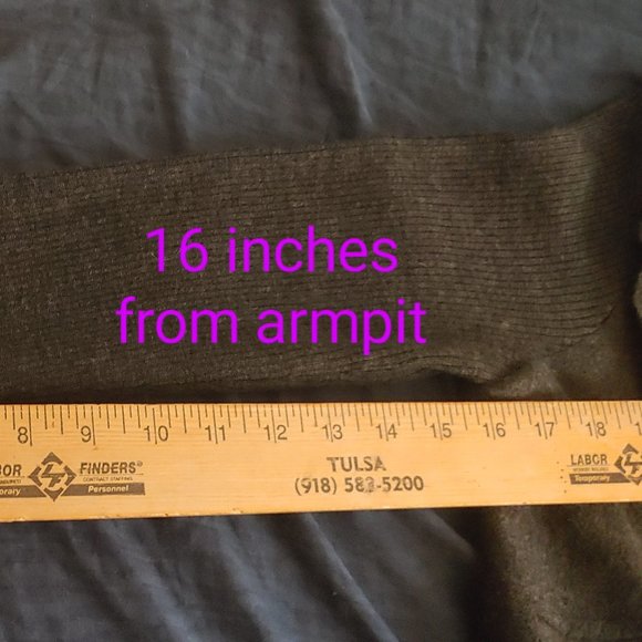 Alfani 100% merino wool button-up sweater size Small Petite - Picture 6 of 7